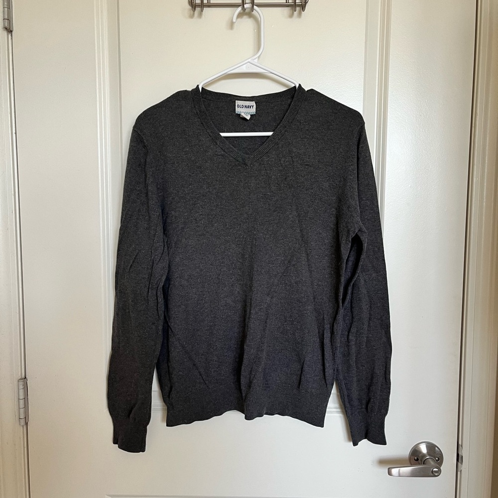 Old Navy Charcoal Knit Top